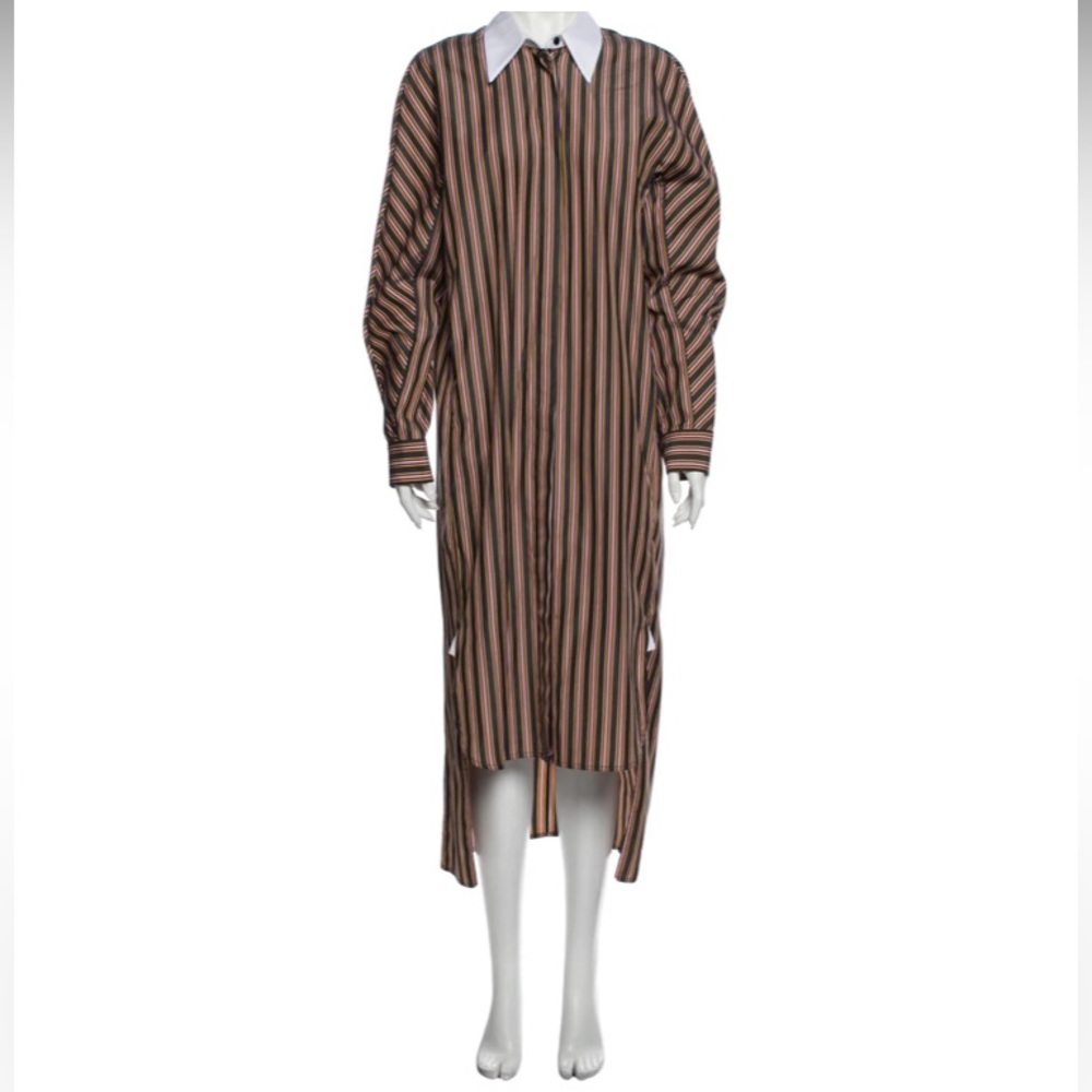 Rossetta Getty Stripped Midi Dress